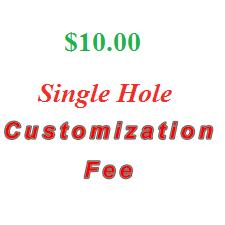 $10 Hole Size Upgrade Fee-Single Sub Box